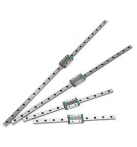 Machifit MGN12 100-1000mm Linear Rail Guide with MGN12H Linear Sliding Guide Block CNC Parts