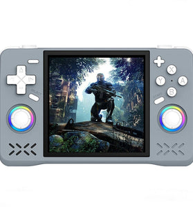 [128G] XF40H 4.0-inch IPS Screen Handheld Game Console RK3326 Quad-core Open Source Linux System 30+Emulators 4000mAh Built-in Vibration Motor 3D Joystick Pocket Video Player Game Console