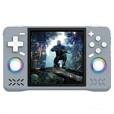 [128G] XF40H 4.0-inch IPS Screen Handheld Game Console RK3326 Quad-core Open Source Linux System 30+Emulators 4000mAh Built-in Vibration Motor 3D Joystick Pocket Video Player Game Console