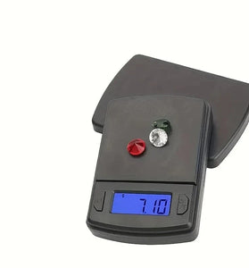 0.1g 0.01g Mini Digital Pocket Scale for Gold Silver Jewelry Precision 500g Capacity LCD Display Portable Auto Calibration Tare Function