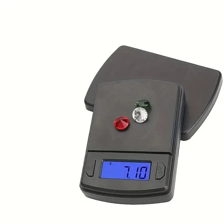 0.1g 0.01g Mini Digital Pocket Scale for Gold Silver Jewelry Precision 500g Capacity LCD Display Portable Auto Calibration Tare Function