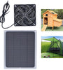 10W Photovoltaic Solar Panel High Speed Waterproof Exhaust Fan With Protective Net Suitable for Chicken Coop and Dog Kennel Shed