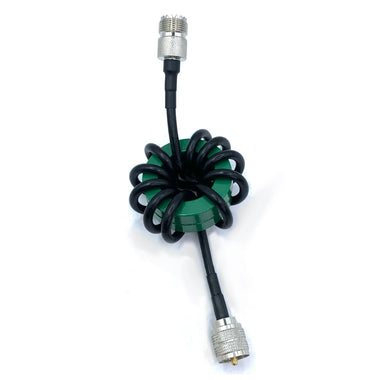 Shortwave Choke 1.8-30MHz High Frequency Magnetic Core 200W 600W Noise Suppression Male to Female Connector Radio Accessories