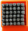 Professional 36Pcs Steel Metal Stamping Tool Set 3/6mm Alloy Steel Number and Letter Punch HRC 58-62 for Jewelry Craft
