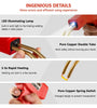 Welder Welding Machine 200PCS Staples Car Bumper Soldering Gun 4 Types Staples for Bumper Kayak Plastic Product Repairs