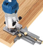 Woodworking Circle Cutting Jig for Electric Trimming Machine Wood Router Milling Circle Slotting Base DIY Tools with Scale Fence