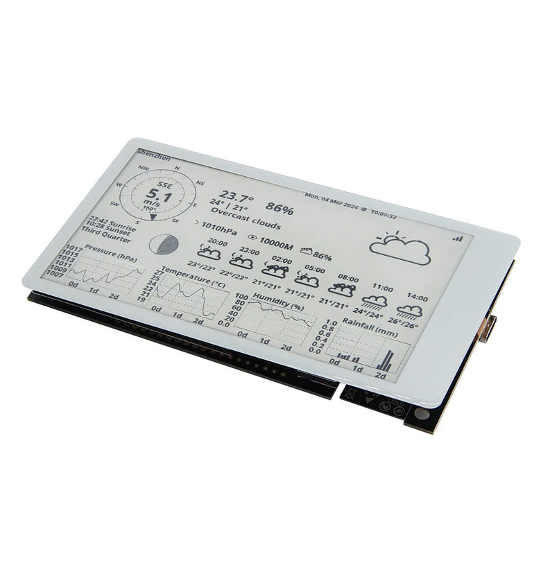 LILYGO T5 4.7 Inch E-paper ESP32-S3 Touch Screen Display Development Module Driver Board Support forArduino Compatible Raspberry Pi