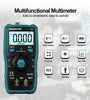 HANMATEK DM20 Digital Multimeter Auto-Ranging 6000 Counts Smart Electrical Tester with Non-Contact Voltage Function Safe Reliable for AC/DC Voltage Current Resistance Continuity Measurements