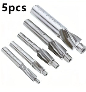 HSS-AL Countersink End Mill Set M3 M4 M5 M6 M8 High Speed Precision Milling Cutter for Metal Wood Machining Copper Aluminum