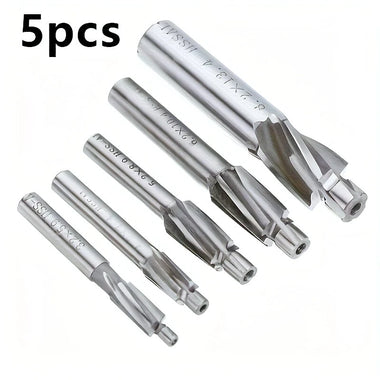 HSS-AL Countersink End Mill Set M3 M4 M5 M6 M8 High Speed Precision Milling Cutter for Metal Wood Machining Copper Aluminum