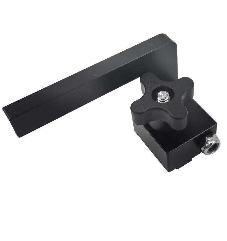 ENJOYWOOD Aluminium Alloy Miter Track Stop Fixed T-Slot Track Woodworking Limiter for 19mm Manual T-track Woodworking Tool