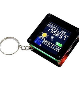 ESP32 C3 1.44 Inch LCD Display Desktop Small Ornaments Portable Carry-on Pendant Lvgl Spaceman ST7735