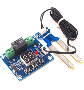 XH-M214 Soil Moisture Control Module with Digital Display for Precise Plant Watering Automatic Sprinkler for Pot Plants