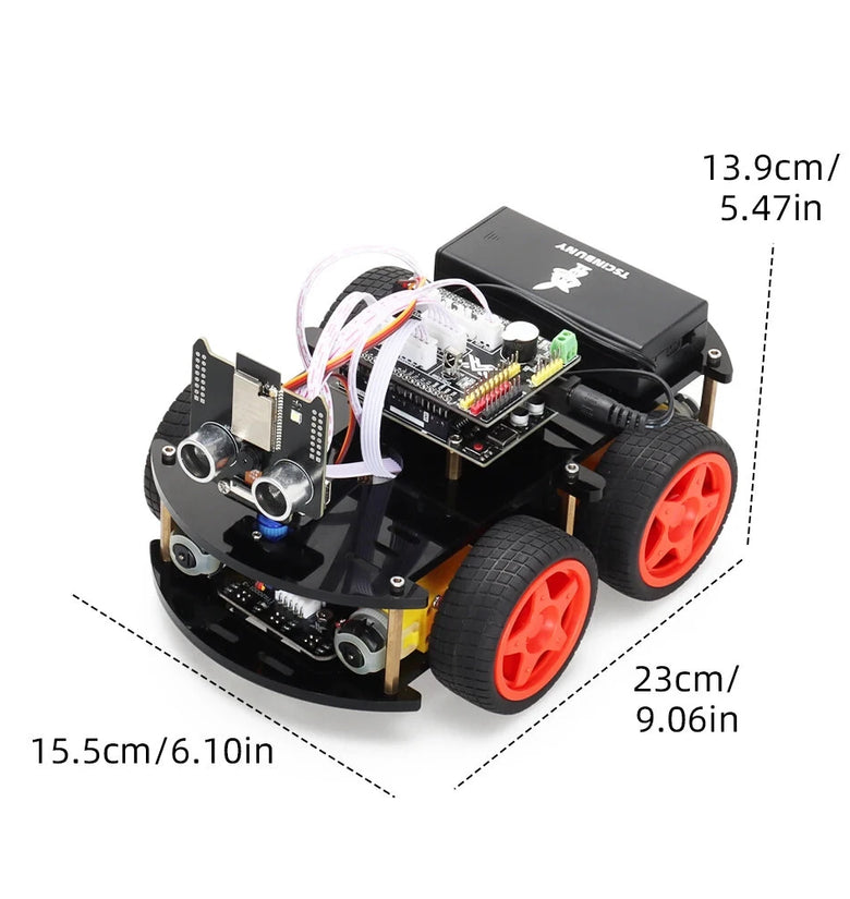 TSCINBUNY Smart Robot Starter Kits for Arduinos Programmable Project ESP32 Camera Professional Diy Electronic Educational Robotic