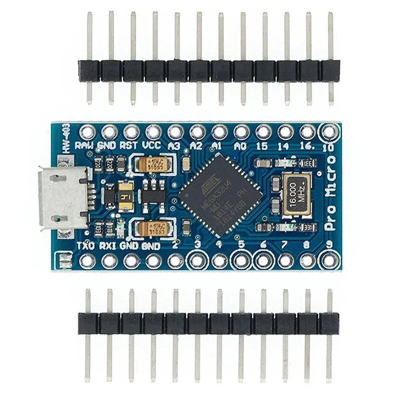 Pro Micro ATmega32U4 5V 16MHz ATmega328 for ArduinoPro Mini with 2 Row Pin Header for Leonardo UNOR3