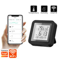 S09 Tuya Smart WiFi Universal IR Remote Temperature Humidity Sensor with Digital Display Screen for Air Conditioner TV AC Works with Alexa Google Home