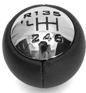 Car 6 Speed Black Gear Stick Shift Knob Fit For Peugeot