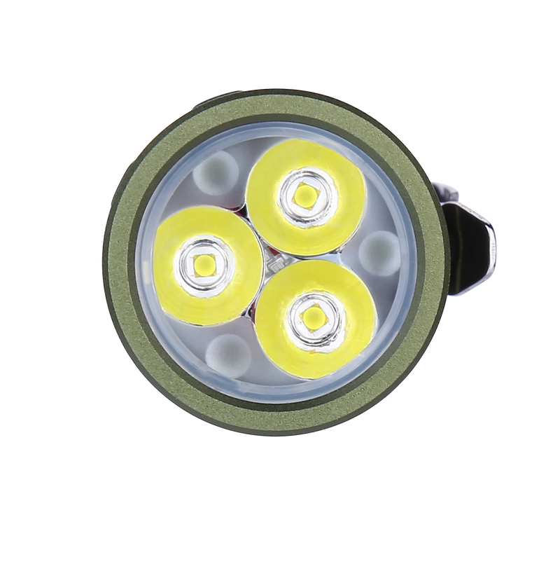 JETBEAM RRT0 PRO LED Rechargeable Small EDC Flashlight Equipped with 3 high-Brightness LEDs+with RGB Light,1680 lumens Maximum Range 200 Meters,IP66 Waterproof,for Outdoors,Work,Emergency