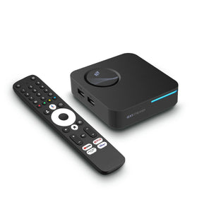 RockTek GX1 UHD Google TV 12 TV Box Netflix Google Certified 4GB 32G Realtek1325 Support Dolby Atmos 2T2R Wifi6 BT5.2 Android Set Top Box