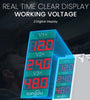 Tongou 1/2/3 Ways DIN Rail Mount Voltage Meter 11V-310V DC Mini Modular Voltmeter High Accuracy LED Digital Display Multi-Circuit Monitoring Energy Efficient Digital Voltmeter