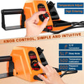 HX46 Soldering Station Kit 600W PID Temperature Control 150C-500C Fast Heating ESD Safe with LCD Display Auto Sleep Calibration EU/US Plug