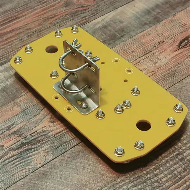 Shortwave MOXON Antenna Kit 5mm Epoxy Base Plate CNC Machined Holes Stainless Steel Fixation Wide Bandwidth High Gain 25dB F/B Ratio Lightweight Radio Antenna