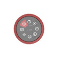 ESP32 S3 1.8 Inch IPS Capacitive Touch Screen WiFi bluetooth CNC Knob Timer Display AI Electronic Photo Album AIDA64 Wireless Sub-screen
