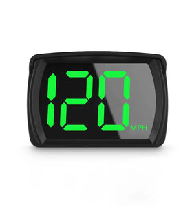 Car GPS HUD Digital Speedometer KMH MPH Big Fonts Green Light Car HUD Head Up Display for All Cars