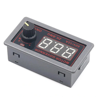 ZK-BMG PWM DC Motor Controller Adjustable Speed DC 9-60V 12V 24V 48V 12A Digital Display Encoder Duty Ratio Frequency Controller