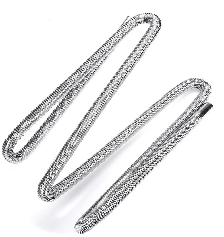 300cm Stainless Steel Exhaust Pipes Car Parking Air Heater Tank Diesel Gas Vent Hose