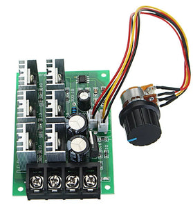 DC 9-55V 40A 2000W PWM DC Motor Pump Speed Regulator High Power Speed Controller 9V 12V 24V 36V 48V