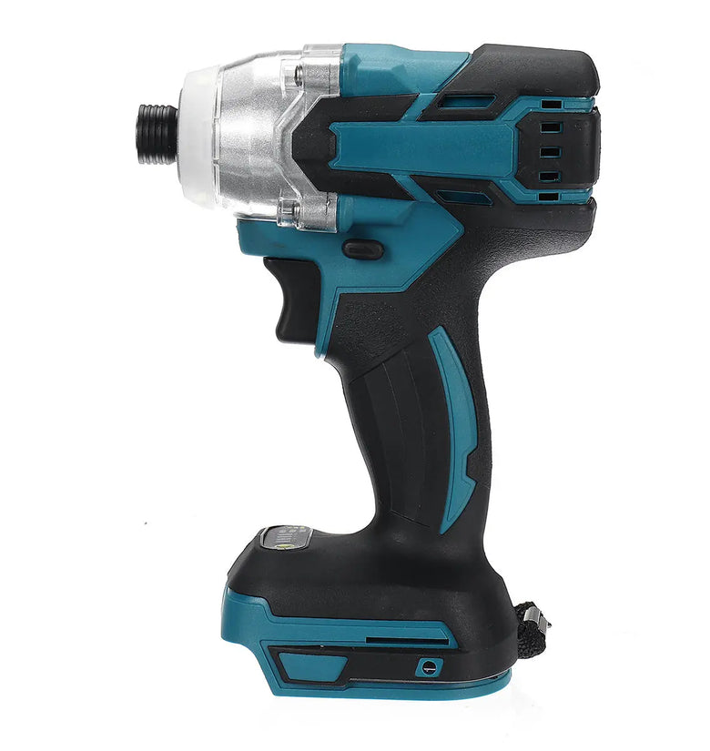 Drillpro 18V 520Nm Cordless Brushless Impact Electric Screwdriver Stepless Speed Rechargable Driver Adapted To Makiita Battery
