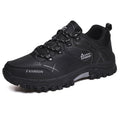 TENGOO Outdoor Hiking Shoes PU Soft Trekking Waterproof Lace-up Mountaineering Travel Walking Sneaker