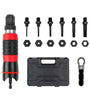 3/8" Rivet Nut Drill Adapter Kit Professional Nut Gun Adapter with Rubber Coating