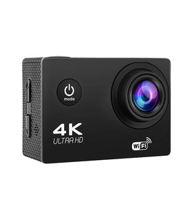 AUSEK 4K 30FPS HD Action Camera 30M Waterproof Protection Sports Camera Support WIFI for Mountain Climbing Scuba Diving Skiing