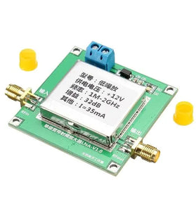 DC 12V 1M-2000MHz 2Ghz 32dB Broadband RF Low Noise Amplifier Module