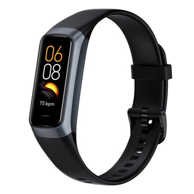 C60 1.1inch AMOLED Display Heart Rate Blood Pressure Blood Oxygen Monitor Body Temperature Record Sleep Monitoring Multi-sport Modes Music Playback 3ATM Waterproof Smart Watch