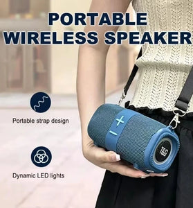 TG667 Portable bluetooth Speaker Handheld Speaker 52mm Driver RGB Light TWS Support AUX U Disk TF Card Playback FM Radio Portable Wireless Speakers