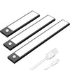 Elfeland Motion Sensor Cabinet Light Rechargeable Night Light for Closets Cabinets Kitchens Cupboards