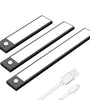 Elfeland Motion Sensor Cabinet Light Rechargeable Night Light for Closets Cabinets Kitchens Cupboards