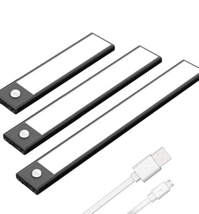 Elfeland Motion Sensor Cabinet Light Rechargeable Night Light for Closets Cabinets Kitchens Cupboards