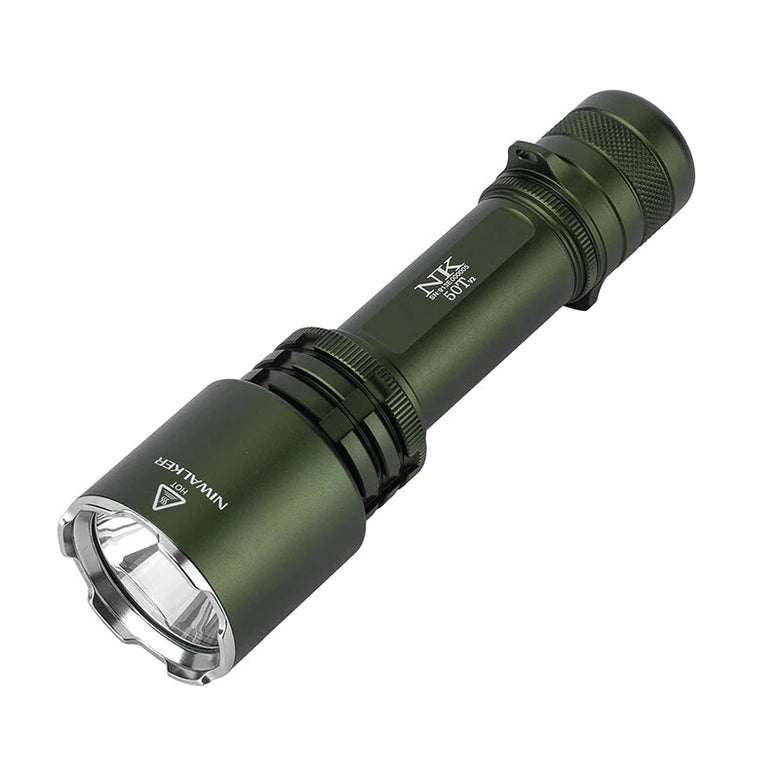 Niwalker N50T V2 2300LM 796 Meters Thrower LED Flashlight With 21700 Battery Type-C Rechargeable Professional Tactical Torch Outdoor Camping Light