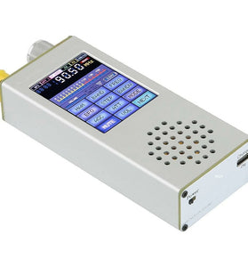 ATS-Decoder Pocket Handheld Full Band Radio Receiver Aluminum Alloy 2.4 Inch Touch Screen 4000mAh Battery Comprehensive Frequency Range Outstanding Audio Quality Ideal for Outdoor Adventures Hiking Trekking Camping Traveling