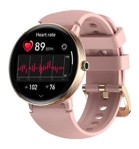 [World Premiere]Zeblaze Lily 2 1.2inch AMOLED Double Straps bluetooth Call Heart Rate Blood Pressure Blood Oxygen Monitor Sleep Monitoring Breathe Training Women's Health Multi-sport Modes IP68 Waterproof Smart Watch