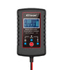 RJtianye Smart Automatic Motorcycle Battery Charger with 2m Clamp for 6V-12V 2Ah-20Ah Lead-Acid Battery