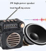 M8 Mini Portable Radio FM AM SW Stereo Pocket Radios Receiver Multifunctional Wireless bluetooth Music Player with LED Flashlight