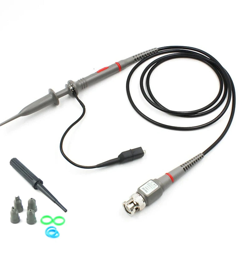 1/2PCS Oscilloscope Probe with 100 MHz Bandwidth and 1000V DC + ACP Maximum Operating Voltage Suitable for Various Applications
