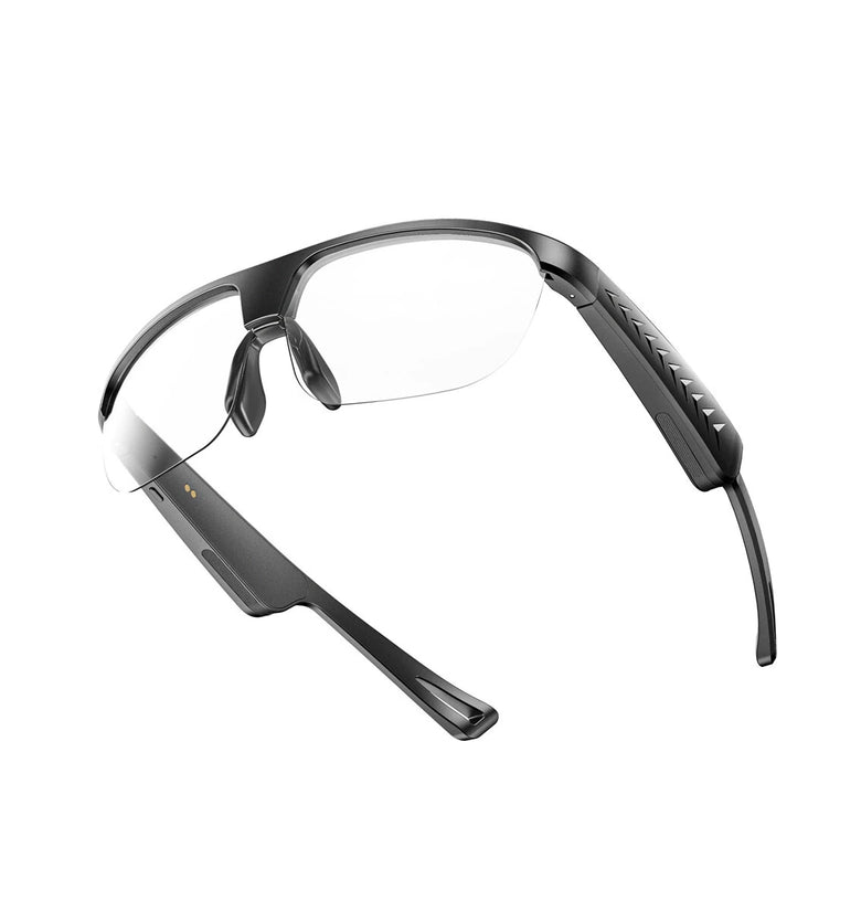 SENBONO L01 Smart Sports bluetooth Glasses BT8925 Chip Built-in BOSSCavity Horn Stereo Surround Sound ENC Noise Cancelling UV Protection Interchangeable Lens Smart Audio Glasses