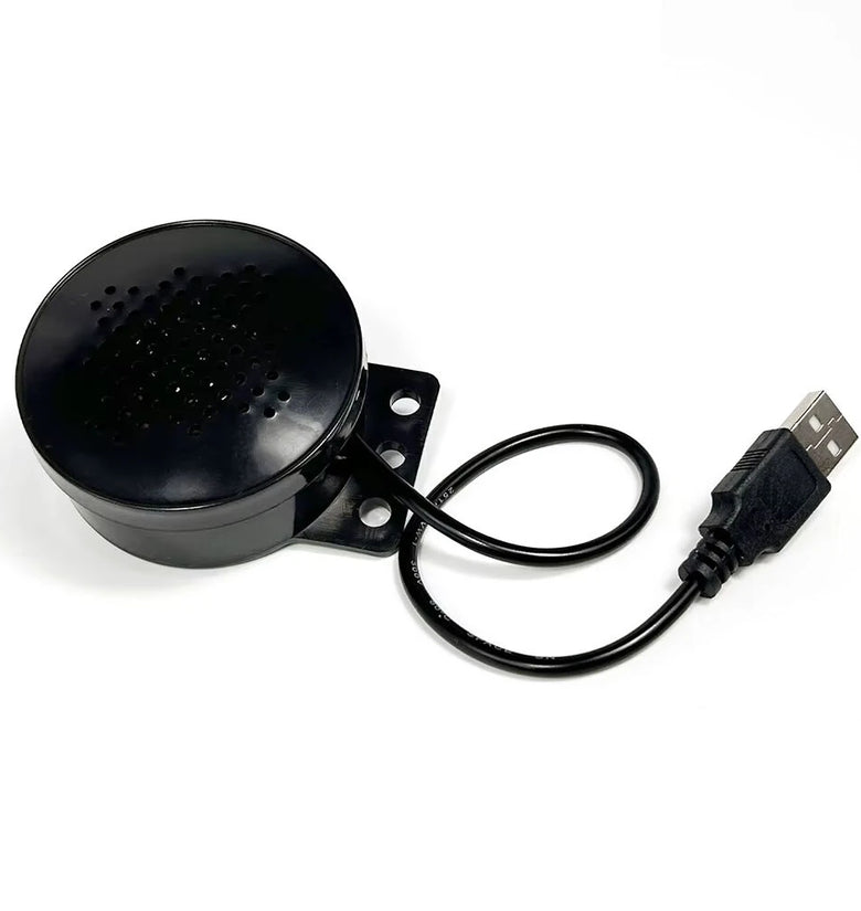 Sinilink Car Start Voice Custom Voice Speaker Prompter USB DC Adapter Sound Alarm Reverse Siren Buzzer Alarm Horn Beep Audio Speaker