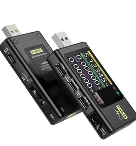 FNIRSI-FNB58 USB QC/PD Voltage and Current Meter Tester Type-C Multi-functional Fast Charging Tester HD Screen Display Human-Computer Interaction Cable Detection Measure Module